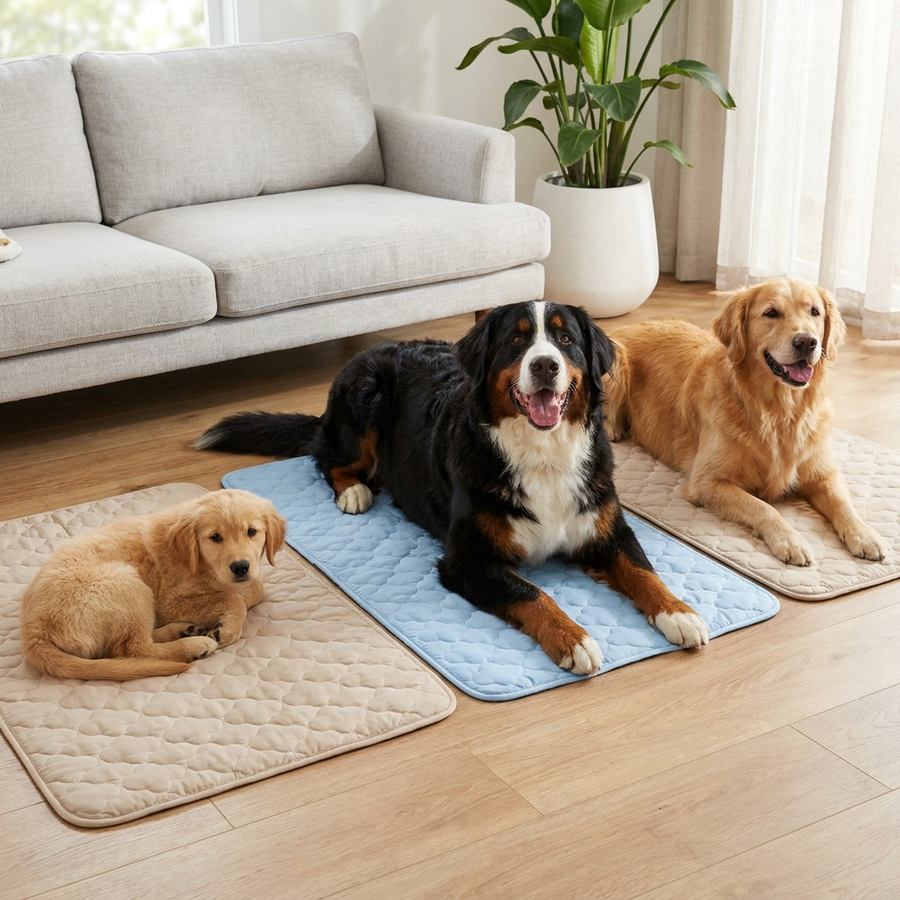 The Gel-Free Mat That Cools Your Dog 3–7°F — In Minutes