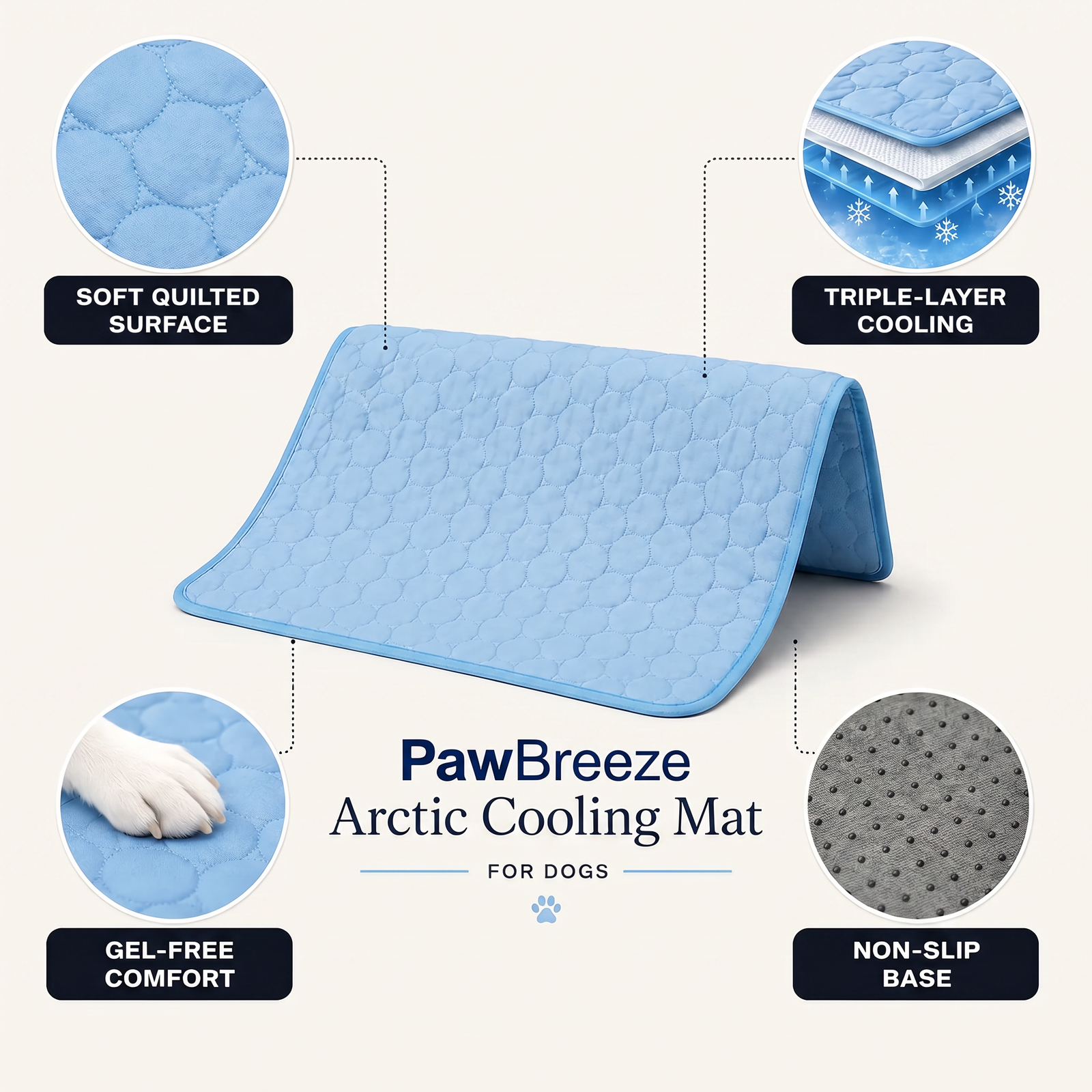 3. Triple-Layer Design: Cool. Soft. Built To Last